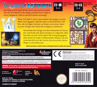 thinkSMART Games: Labyrinth - Box - Back Image