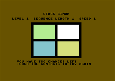 Stack 64 Simon - Screenshot - Gameplay Image