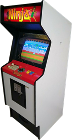 Sega Ninja - Arcade - Cabinet Image