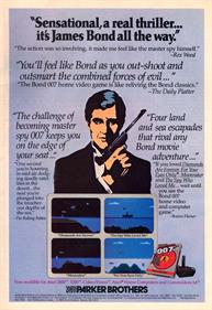 James Bond 007 - Advertisement Flyer - Front Image