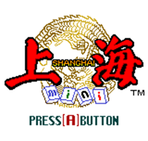 Shanghai Mini - Screenshot - Game Title Image