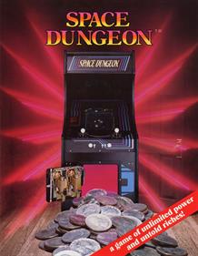 Space Dungeon - Advertisement Flyer - Front Image