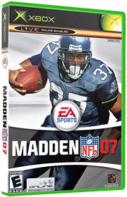 Madden NFL 07 - Box - 3D Image