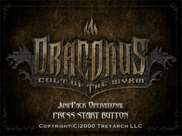 Draconus: Cult of the Wyrm - Screenshot - Game Title Image