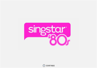 SingStar '80s - Screenshot - Game Title Image
