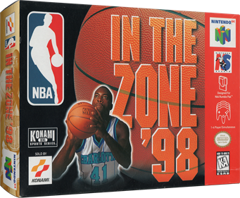 NBA in the Zone '98 - Box - 3D Image