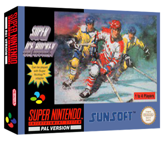 Super Ice Hockey - Box - 3D Image
