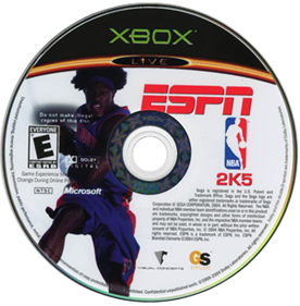 ESPN NBA 2K5 - Disc Image