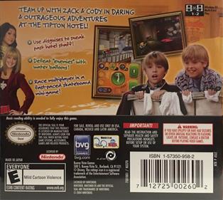 The Suite Life of Zack & Cody: Tipton Trouble - Box - Back Image