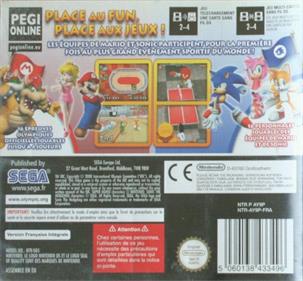 Mario & Sonic at the Olympic Games - Box - Back Image