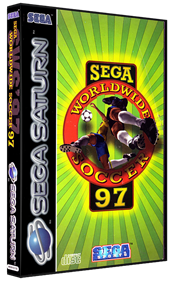 Sega Worldwide Soccer '97 - Box - 3D Image