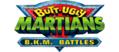 Butt-Ugly Martians: B.K.M. Battles - Clear Logo Image