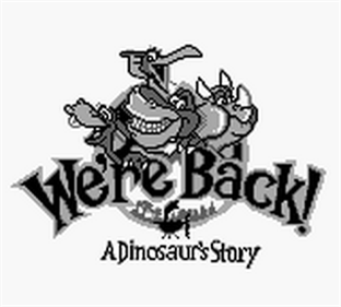We're Back! A Dinosaur's Story - Screenshot - Game Title Image