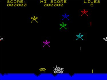Moon Buggy (Visions Software Factory) - Screenshot - Gameplay Image