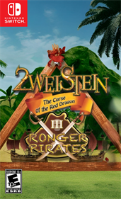 2weistein: The Curse of the Red Dragon 3: Ronger Pirates - Fanart - Box - Front Image