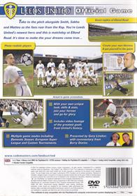 Club Football: Leeds United - Box - Back Image