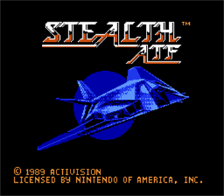 Stealth ATF - Screenshot - Game Title Image