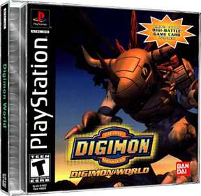Digimon World - Box - 3D Image