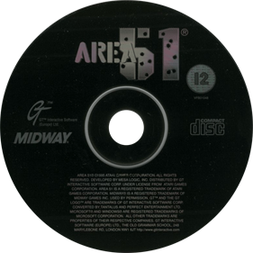 Area 51 - Disc Image