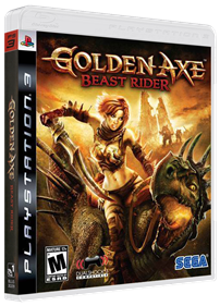 Golden Axe: Beast Rider - Box - 3D Image