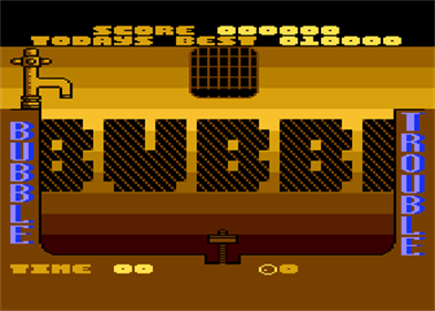 Bubble Trouble - Screenshot - Game Title Image