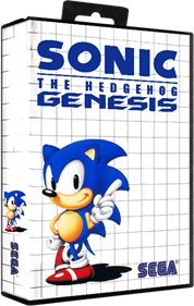 Sonic Genesis for Master System - Box - 3D Image