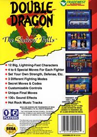 Double Dragon V: The Shadow Falls - Box - Back Image