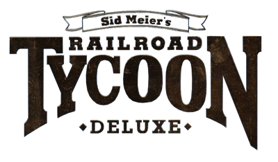 Railroad Tycoon Deluxe - Clear Logo Image