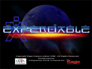 Expendable - Screenshot - Game Title Image