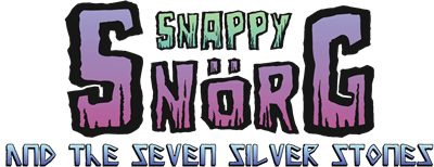 Snappy Snörg and the Seven Silver Stones - Clear Logo Image