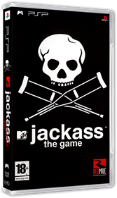 Jackass: The Game - Box - 3D Image