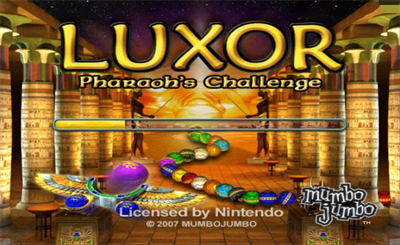 Luxor: Pharaoh's Challenge - Screenshot - Game Title Image