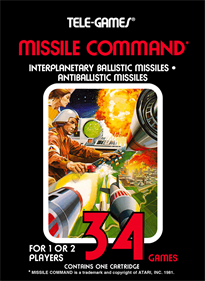 Missile Command - Box - Front Image