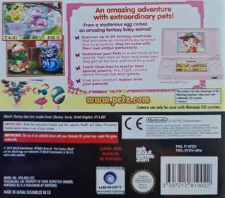 Petz Fantasy - Box - Back Image