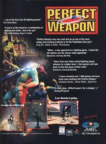 Perfect Weapon - Advertisement Flyer - Front Image