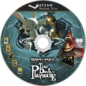 Sam & Max: The Devil's Playhouse (2010) - Fanart - Disc