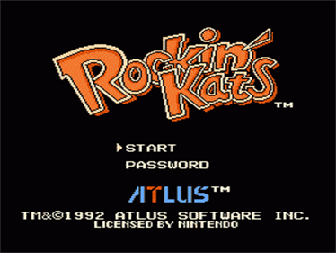 Rockin' Kats - Screenshot - Game Title Image