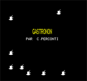 Gastronon - Screenshot - Game Title Image