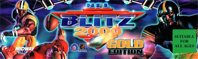 NFL Blitz 2000 Gold Edition - Arcade - Marquee Image