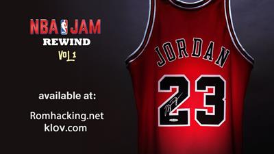 NBA Jam Rewind - Advertisement Flyer - Front Image