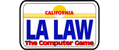 L.A. Law: The Computer Game - Clear Logo Image