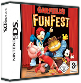 Garfield's Fun Fest - Box - 3D Image