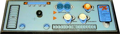 Street Heat - Arcade - Control Panel Image