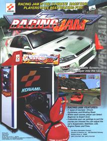 Racing Jam - Advertisement Flyer - Front Image