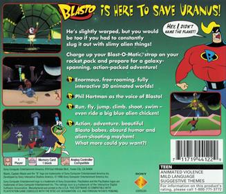 Blasto - Box - Back Image