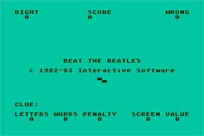 Beat the Beatles - Screenshot - Game Title Image
