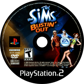 The Sims: Bustin' Out - Disc Image