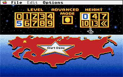 Tetris - Screenshot - Game Select Image
