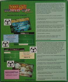 World Cup Soccer Star - Box - Back Image