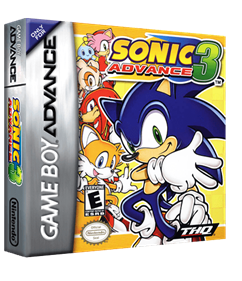Sonic Advance 3 - Box - 3D Image
